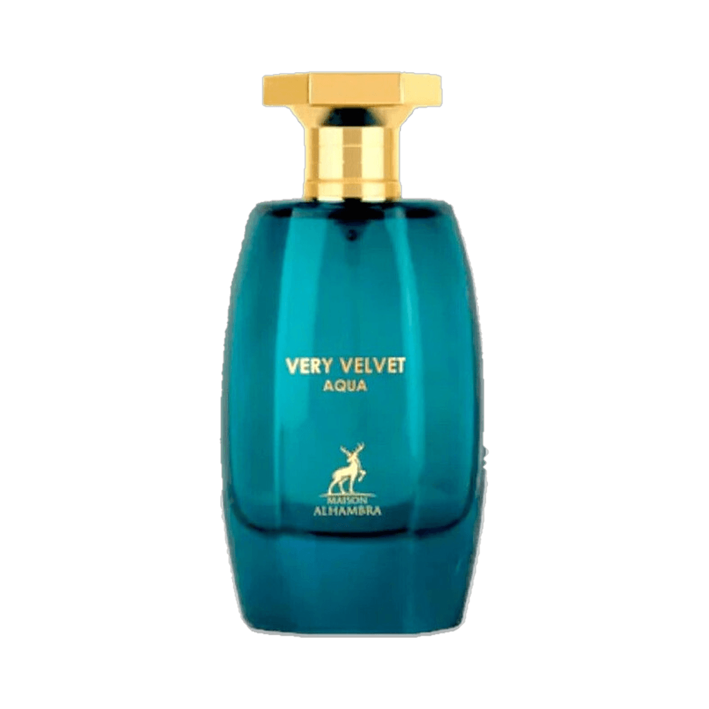 Very Velvet Aqua bottle