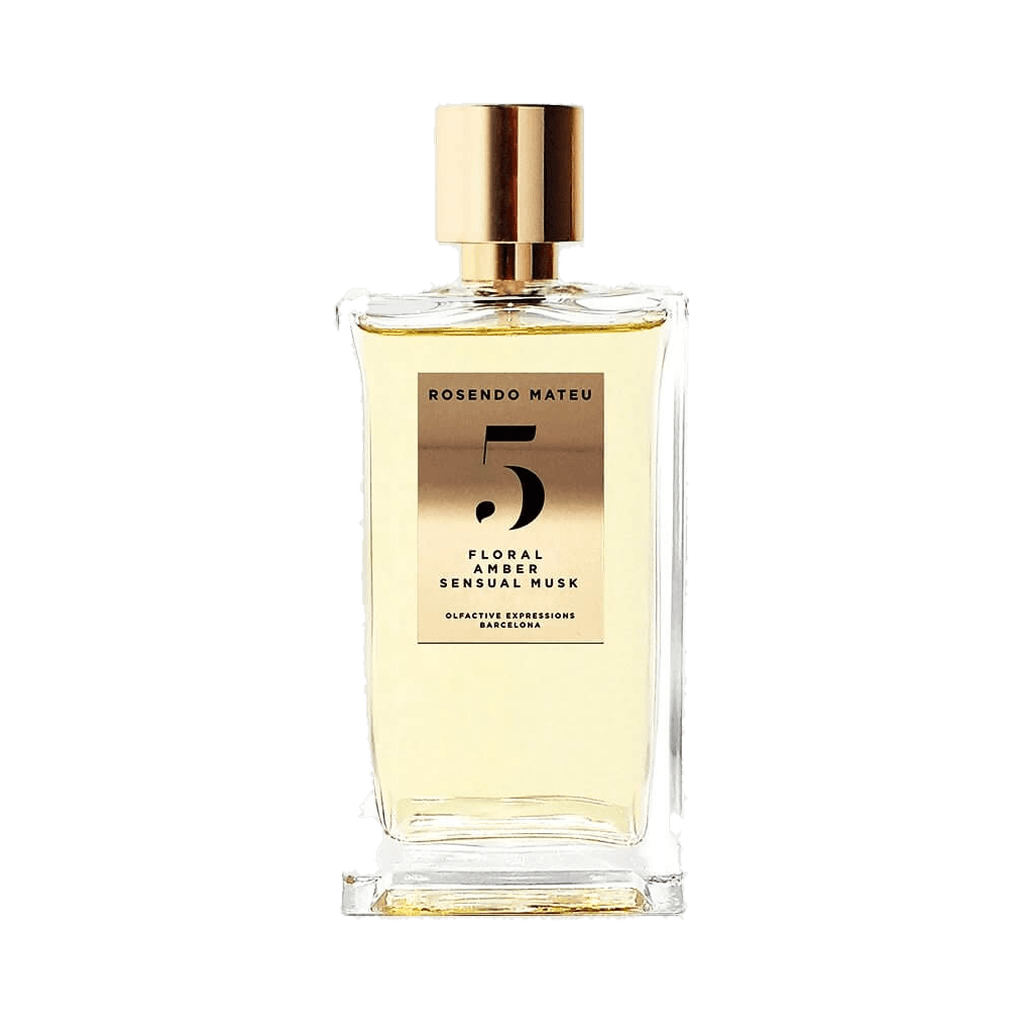 Nº 5 Floral, Amber, Sensual Musk bottle