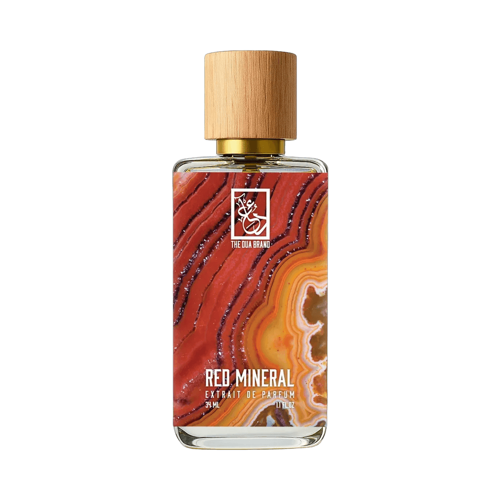 Red Mineral bottle