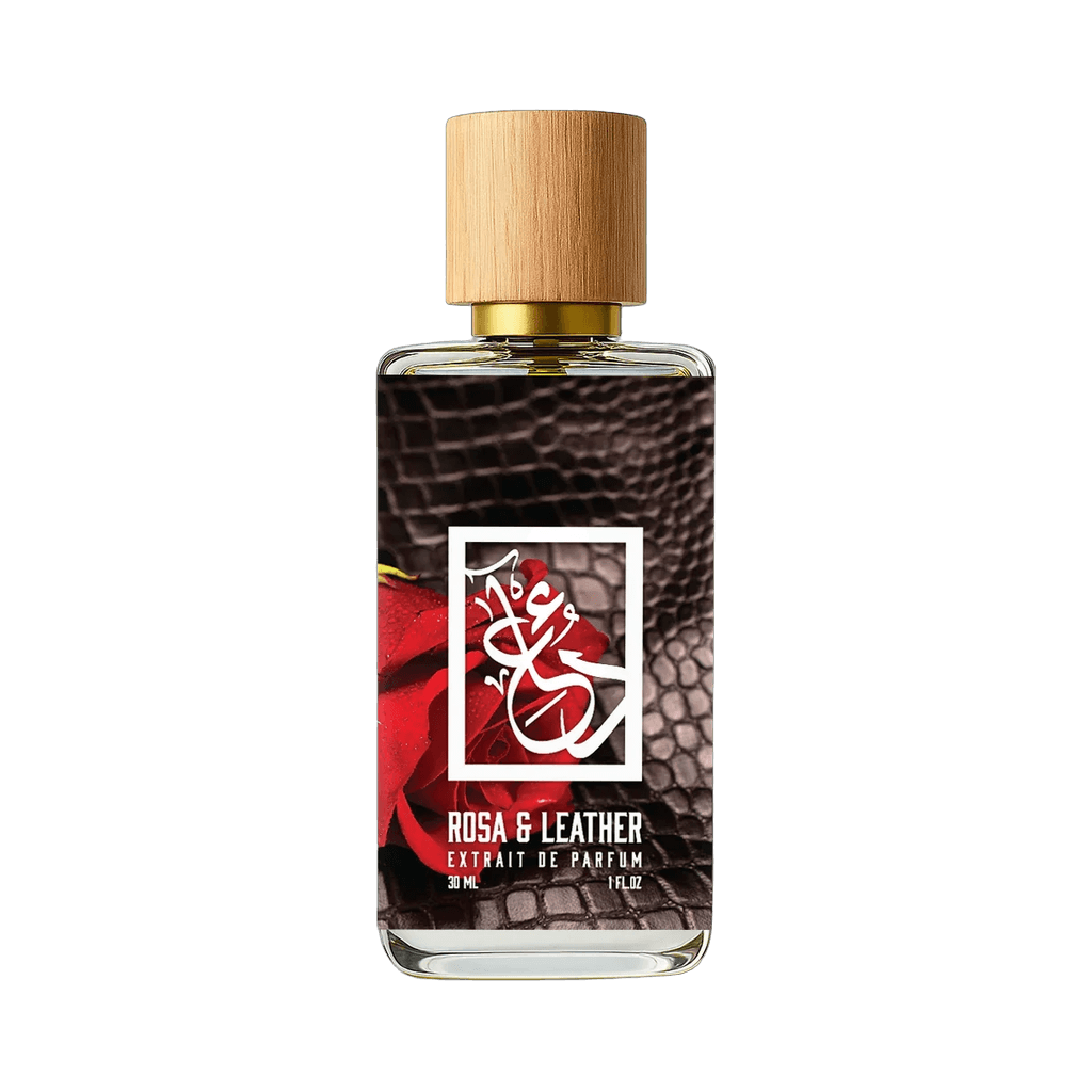 Rosa & Leather bottle